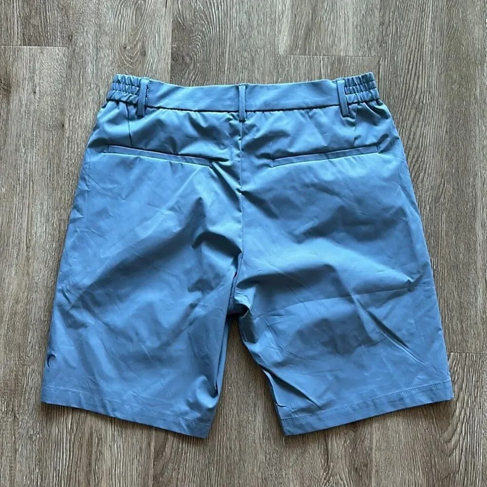 NWT Zyia Active Starboard Shorts Steel Blue Size XS 8